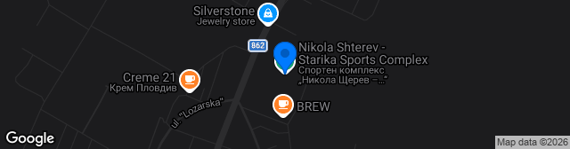 Map showing Nikola Shterev-Starika Complex