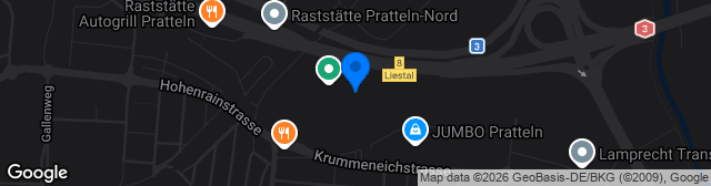 Map showing Sportplatz Sandgrube