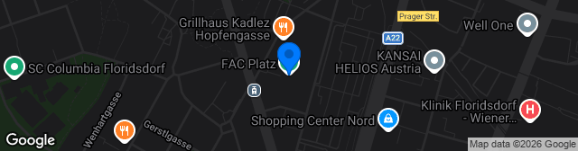 Map showing FAC-Platz