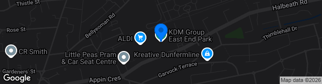 Map showing KDM Group East End Park