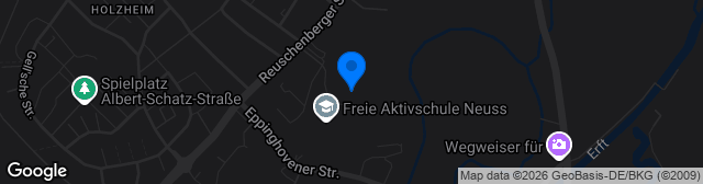 Map showing Kunstrasenplatz Bezirkssportanlage Holzheim