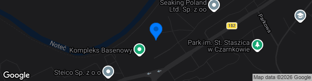 Map showing Stadion Noteć Czarnków