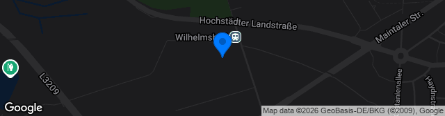 Map showing Herbert-Dröse-Stadion