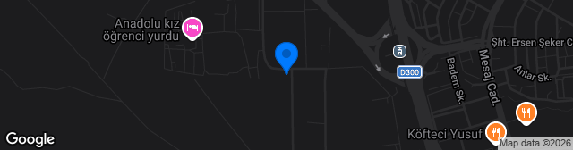 Map showing Selçuk Üniversitesi 15 Temmuz Stadı