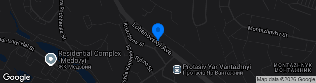 Map showing Stadion Dynamo im. Valeriy Lobanovskyi