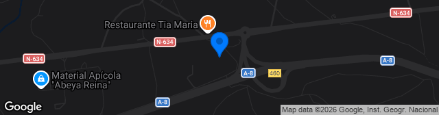 Map showing Campo de fútbol San Sebastián