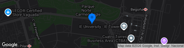 Map showing Centro Deportivo Municipal Vicente del Bosque