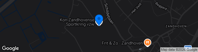Map showing Complex Zandhoven SK