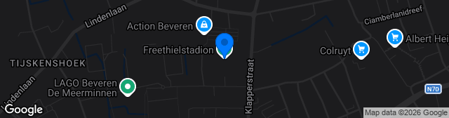 Map showing Freethielstadion Terrain 7