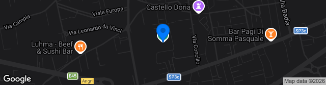 Map showing Stadio Pasquale Novi