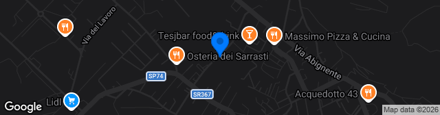 Map showing Stadio Felice Squitieri