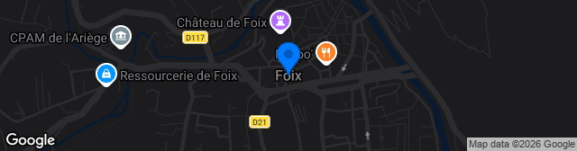 Map showing Stade du Courbet