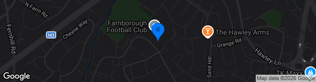 Map showing Saunders Transport Community Stadium