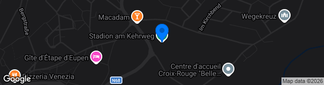Map showing Kehrwegstadion