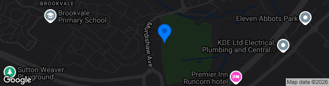 Map showing Runcorn Linnets' APEC Taxi's Stadium