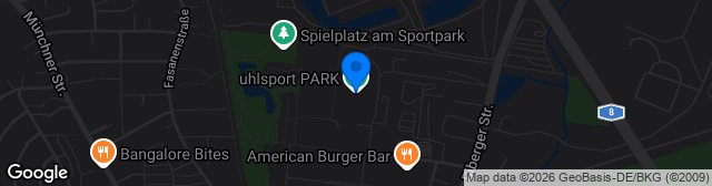 Map showing Uhlsport Park