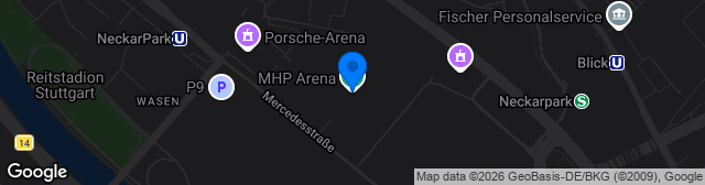 Map showing MHPArena