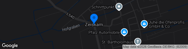 Map showing Zeiskam Kunstrasenplatz