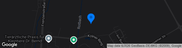 Map showing Hennes-Weisweiler-Sportpark