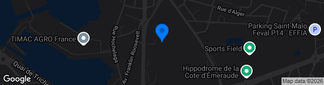 Map showing Stade de Marville