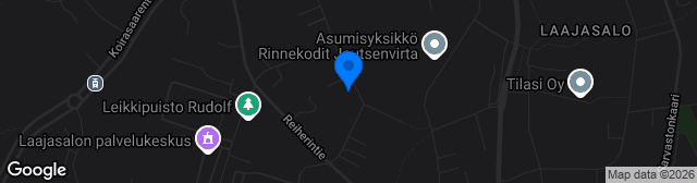 Map showing Laajasalon kenttä