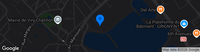 Map showing Stade Henri Longuet