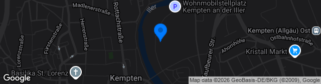 Map showing Illerstadion