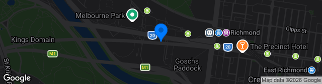 Map showing AAMI Park