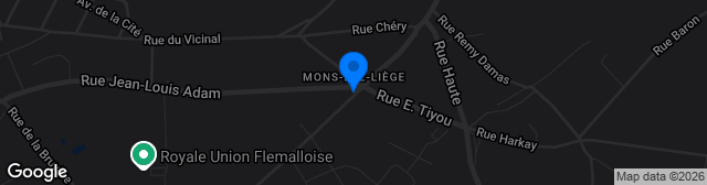 Map showing Terrein 1 Rue Jean Louis Adam