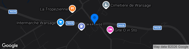 Map showing Terrain Warsage