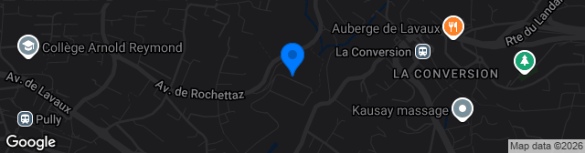 Map showing Centre sportif de Rochettaz