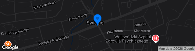 Map showing Stadion Miejski