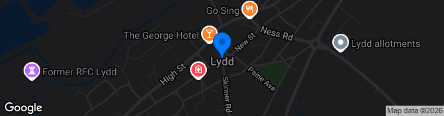 Map showing The Lindsey Field