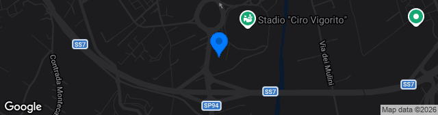 Map showing Antistadio Carmelo Imbriani