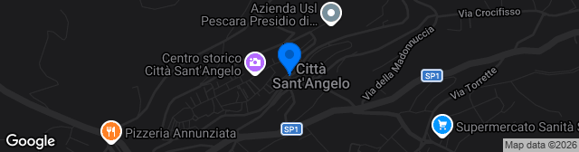 Map showing Centro Sportivo Prosport A. De Cecco