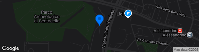 Map showing Centro Sportivo Alberto Rognoni