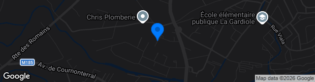 Map showing Stade Joseph Jeanton