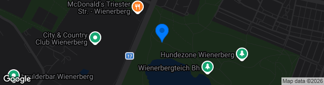 Map showing Wienerberg Arena