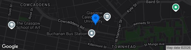 Map showing Hamish B. Allan Stadium