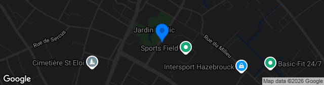 Map showing Stade Auguste Damette 1