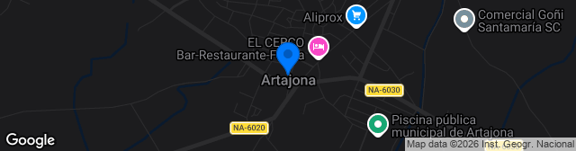 Map showing Estadio La Alameda