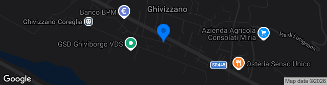 Map showing Stadio Comunale Carraia