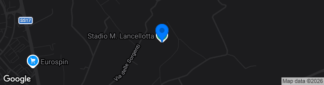 Map showing Stadio Mario Lancelotta