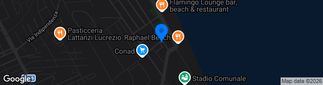 Map showing Polisportivo Comunale