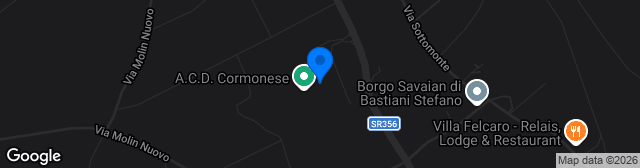 Map showing Stadio Germano Mian