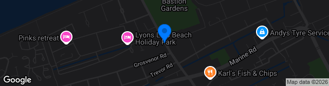 Map showing Bastion Road