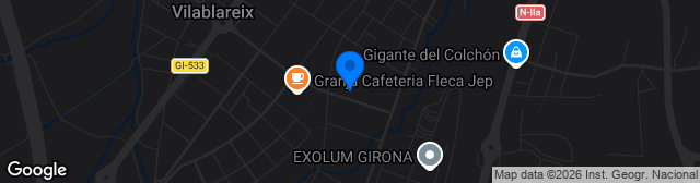 Map showing Camp de Futbol Vilablareix