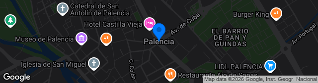 Map showing Municipal Rafael Vázquez Sedano