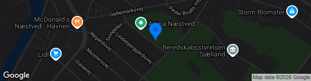 Map showing MTM Service Park