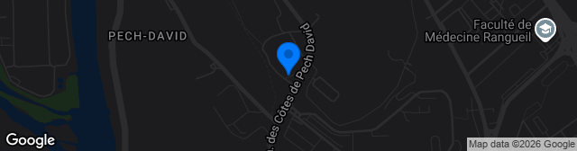 Map showing Stade Robert Barran
